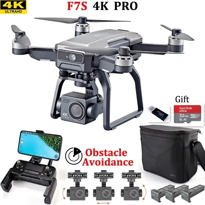 Drone Camera Lens - SJRC F7s 4K PRO Drone 4K