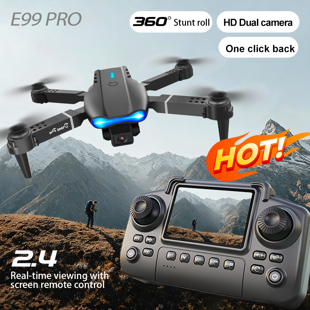 Drone Camera Lens - Drone Aereo con Doppia Lente, Commutazione,