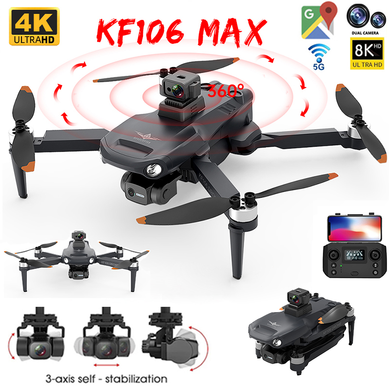 2022 NUOVO KF106 Max Drone 8K  - Drone Camera Wide Angle recensione e prezzo