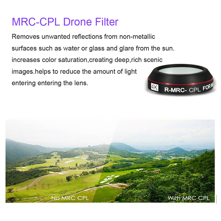 Filtro drone per DJI Mavic Pro - Drone Camera Filter recensione e prezzo