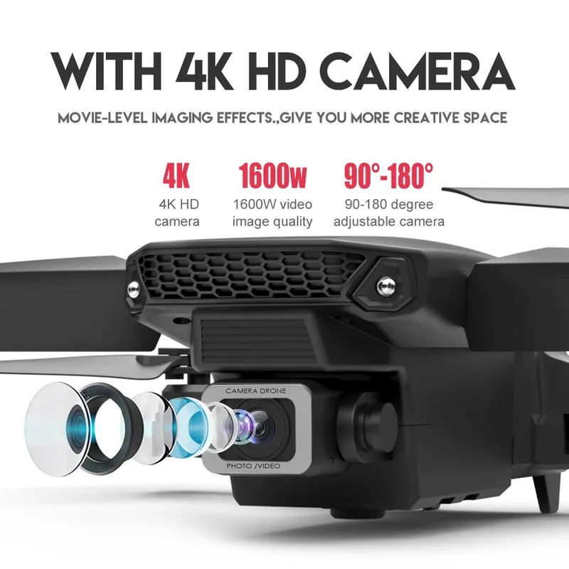 Il drone pieghevole intelligen - Drone Camera Lens recensione e prezzo