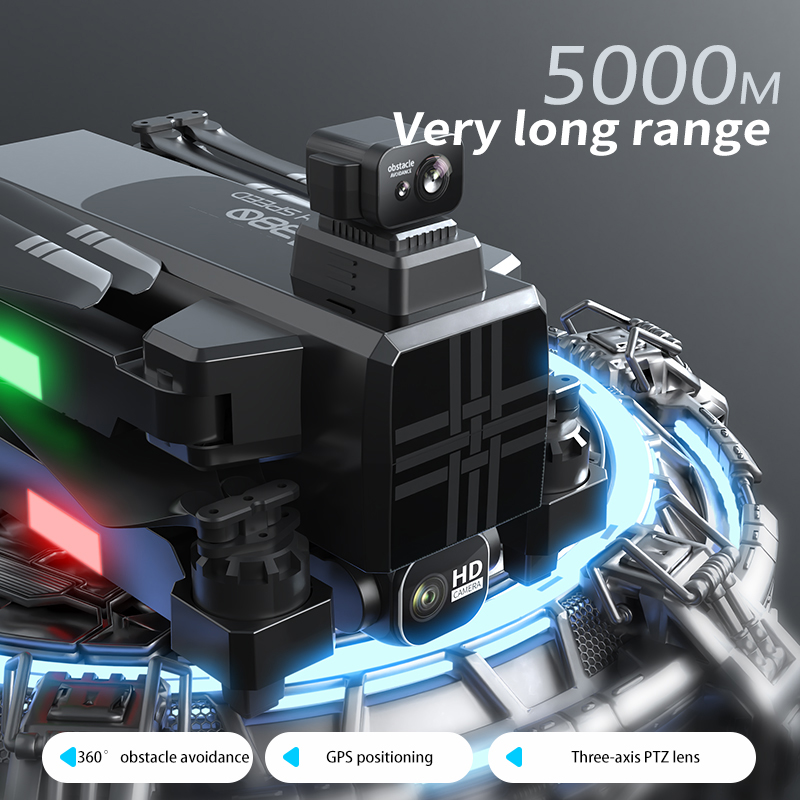 A380 Drone 4K HD tre assi Anti - Drone Camera Lens recensione e prezzo