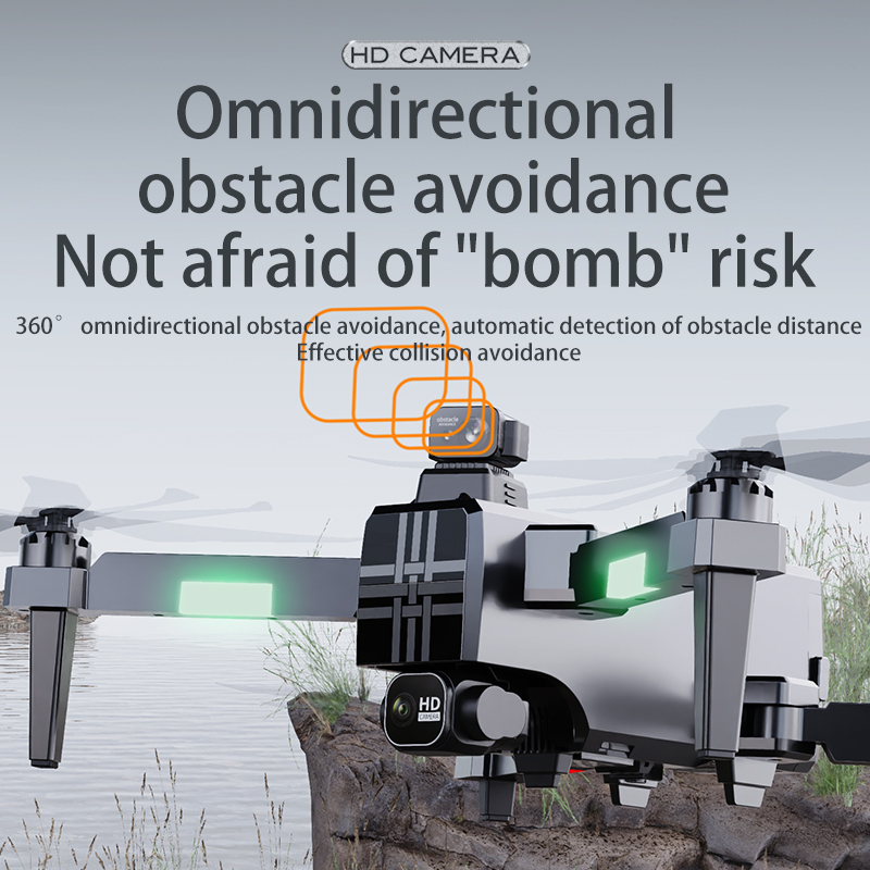 A380 Drone 4K HD tre assi Anti - Drone Camera Lens recensione e prezzo